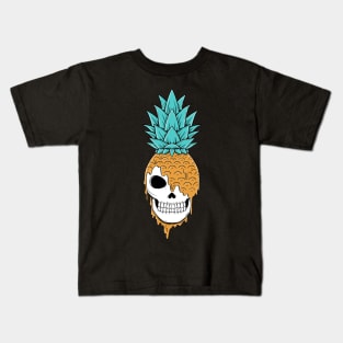 Pineapple Skull Kids T-Shirt